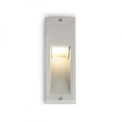FACA wpuszczana srebrno-szara  230V LED 2W IP54  3000K