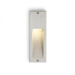 FACA wpuszczana srebrno-szara  230V LED 2W IP54  3000K