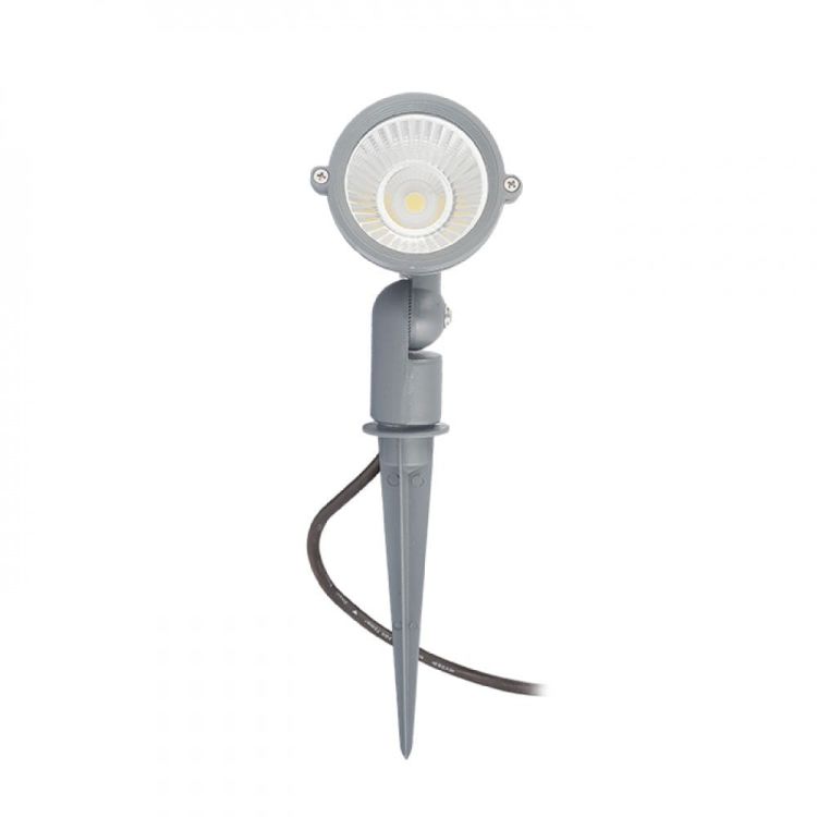 GARY LED na klinie szara  230V LED 10W 45° IP65  3000K