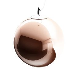 BEAU MONDE 25 wisząca  szkło miedziane 230V E27 25W
