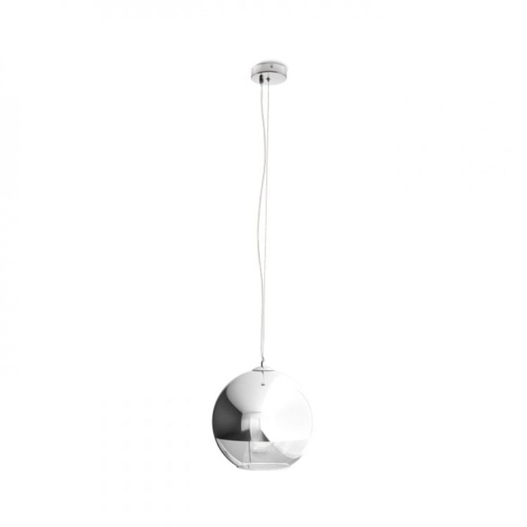 BEAU MONDE 35 wisząca  szkło chromowane/szkło przezroczyste 230V E27 25W