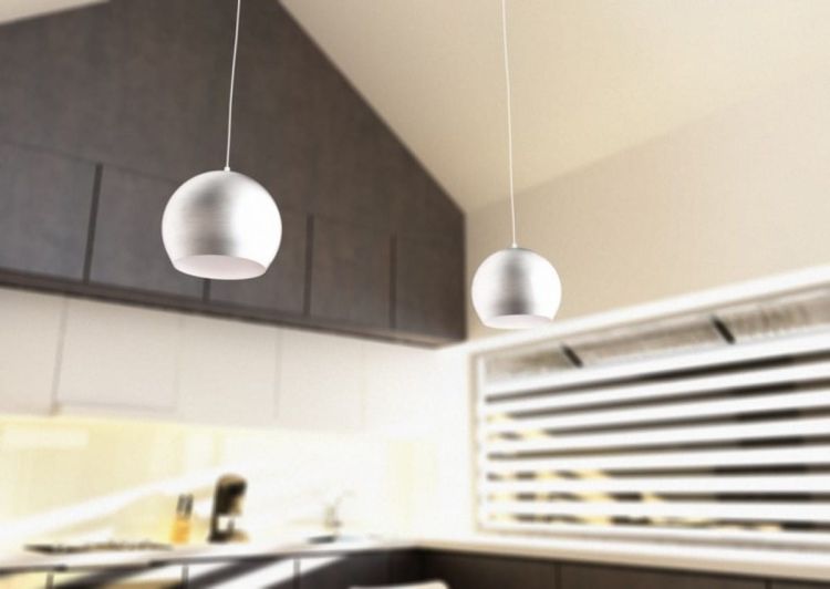 ASTON 28 wisząca  aluminium szczotkowane 230V E27 42W
