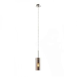 SANSSOUCI I wisząca  szkło miedziane 230V E27 42W