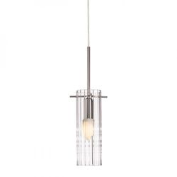 GIFT I wisząca  szkło przezroczyste/chrom 230V E14 42W