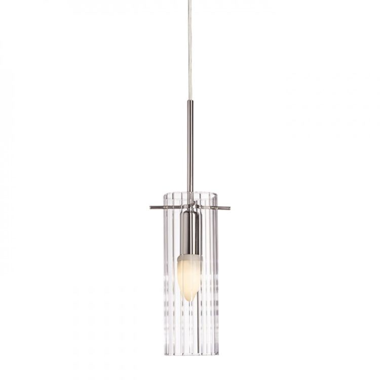 GIFT I wisząca  szkło przezroczyste/chrom 230V E14 42W