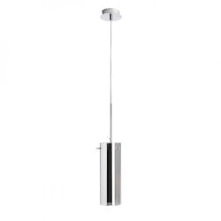 SANSSOUCI I wisząca  szkło chromowane 230V E27 42W