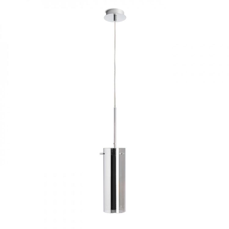 SANSSOUCI I wisząca  szkło chromowane 230V E27 42W