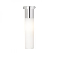 EIGHT sufitowa  szkło opalowe/chrom 230V E27 28W IP44