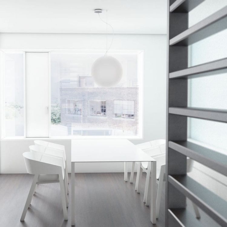 LUNEA 40 wisząca triplex  szkło opalowe 230V E27 70W