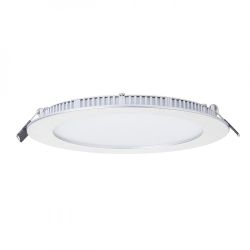 SLENDER R 17 wpuszczana srebrno-szara  230V LED 12W  3000K