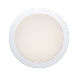 SLENDER R 22 wpuszczana srebrno-szara  230V LED 15W  3000K