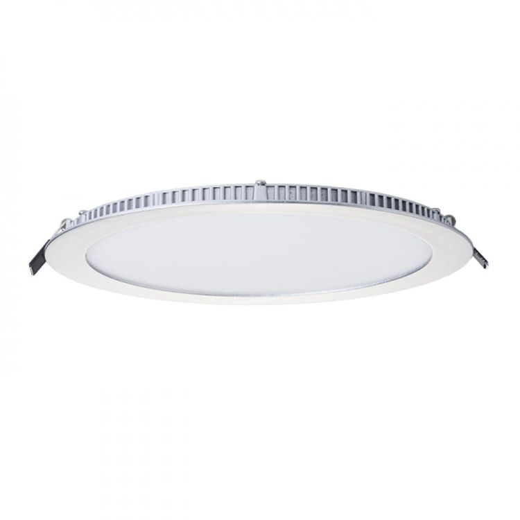 SLENDER R 22 wpuszczana srebrno-szara  230V LED 15W  3000K