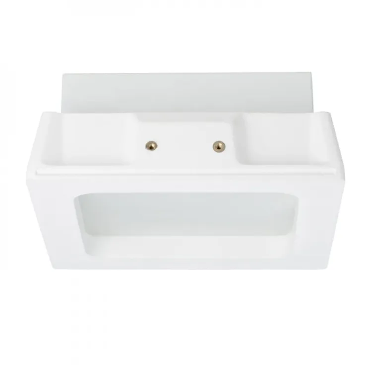 MIA SQ wpuszczana  gipsowa/szkło satynowe 230V E27 2x18W