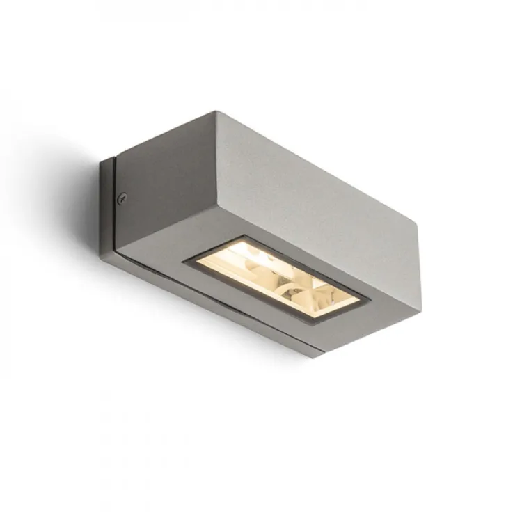 WOOP ścienna srebrno-szara  230V R7s 78mm 48W IP54