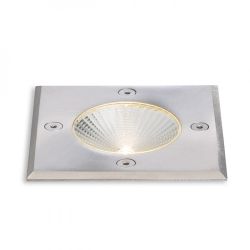 RIZZ SQ 105   stal nierdzewna 230V LED 3W 96° IP65  3000K