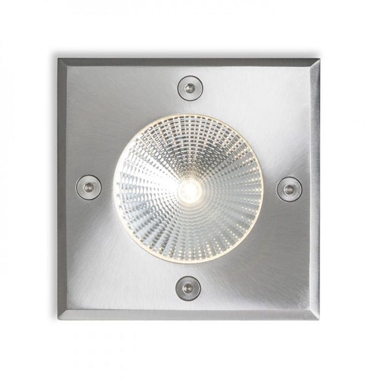 RIZZ SQ 105   stal nierdzewna 230V LED 3W 96° IP65  3000K