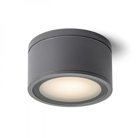 Przejdź do produktu MERIDO sufitowa antracyt  230V GX53 11W IP54