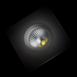 KAY SQ wpuszczana  szkło satynowe 230V/350mA LED 5W  3000K