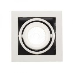 LEDA wpuszczana biała  230V/350mA LED 5.4W 25°  3000K