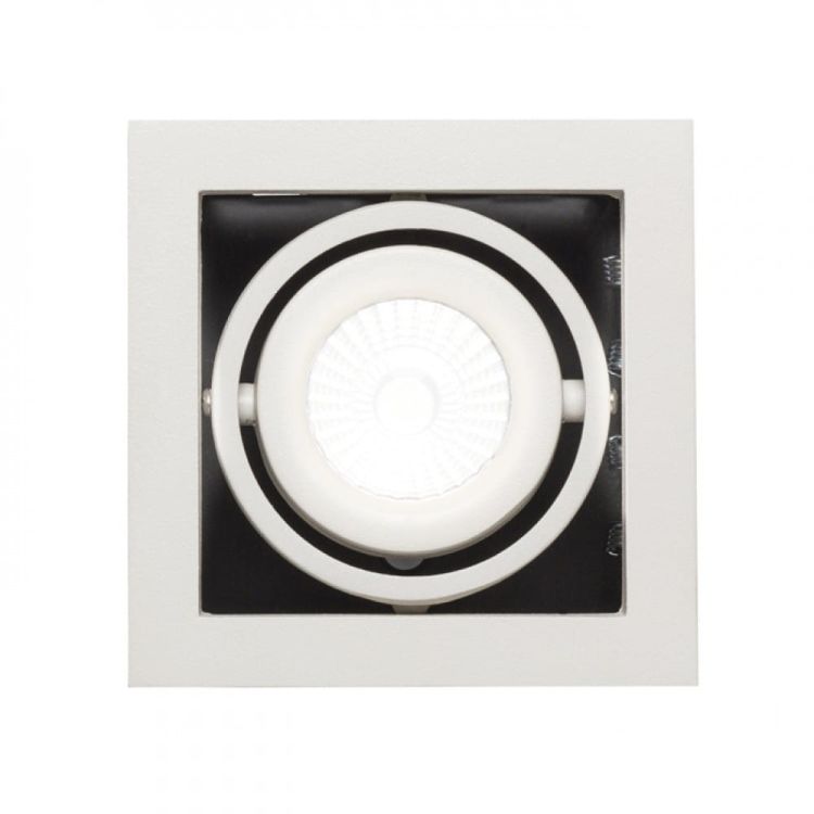 LEDA wpuszczana biała  230V/350mA LED 5.4W 25°  3000K