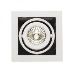 LEDA wpuszczana biała  230V/350mA LED 5.4W 25°  3000K