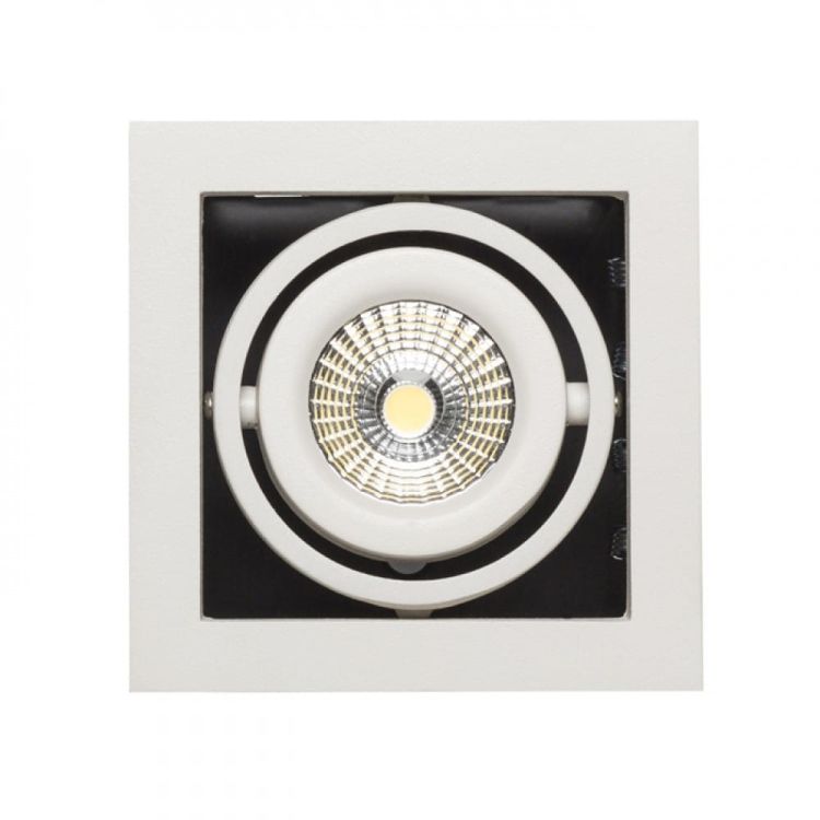 LEDA wpuszczana biała  230V/350mA LED 5.4W 25°  3000K