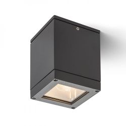 QUADRA M sufitowa antracyt  230V E27 75W IP54