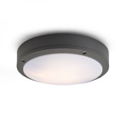 SONNY sufitowa antracyt  230V E27 2x18W IP54