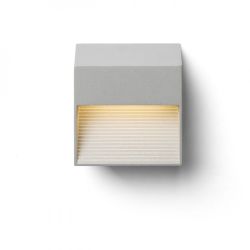 ITAKA ścienna srebrno-szara  230V LED 2W IP54  3000K