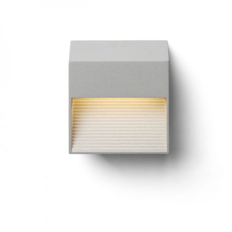 Przejdź do produktu ITAKA ścienna srebrno-szara  230V LED 2W IP54  3000K