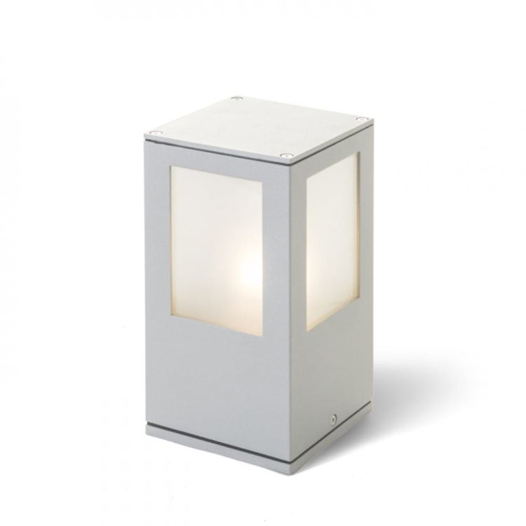 PONDER 20 ścienna /podłogowa srebrno-szara  230V E27 18W IP44