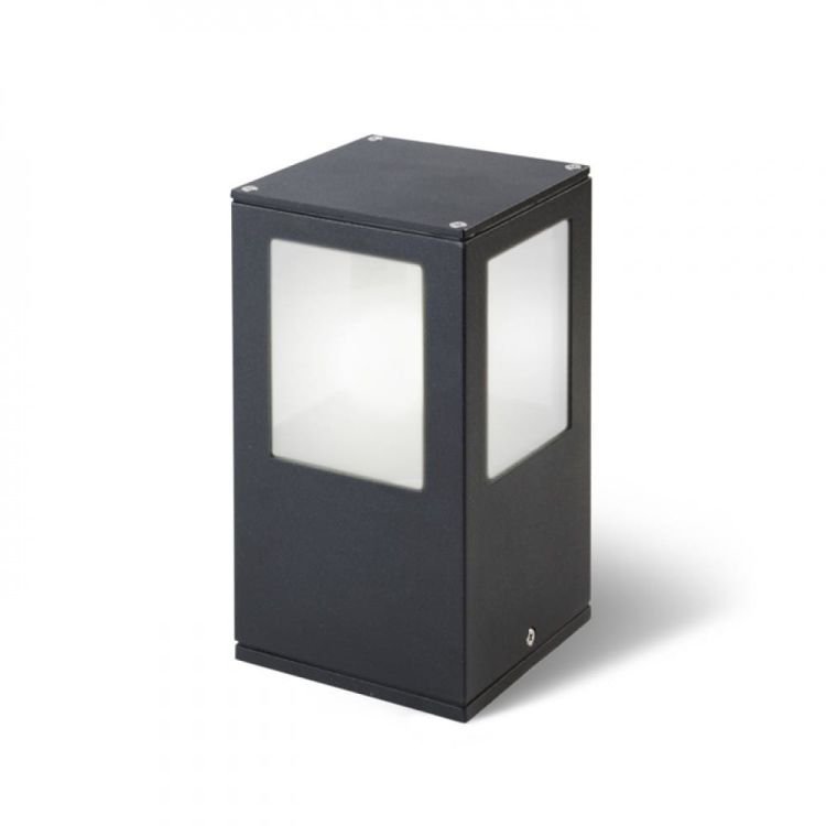 PONDER 20 ścienna/podłogowa czarna  230V E27 18W IP44