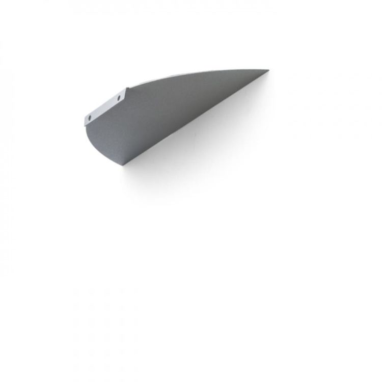 LESA ścienna srebrno-szara  230V E27 26W IP54