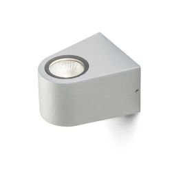 SIX ścienna srebrno-szara  230V/700mA LED 3W 60° IP54  3000K