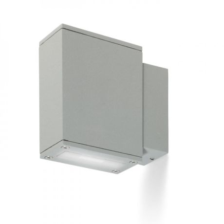 Przejdź do produktu DIXIE 4x12 ścienna srebrno-szara  230V/700mA LED 2x3W 48° IP54  3000K