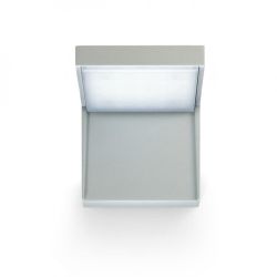 VECINO ścienna srebrno-szara  230V LED 5W IP54  3000K