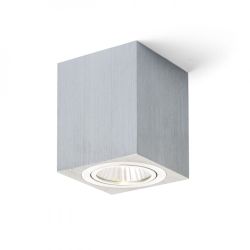 MAYO SQ sufitowa wychylna  aluminium szczotkowane 230V/700mA LED 9W 36°  2700K