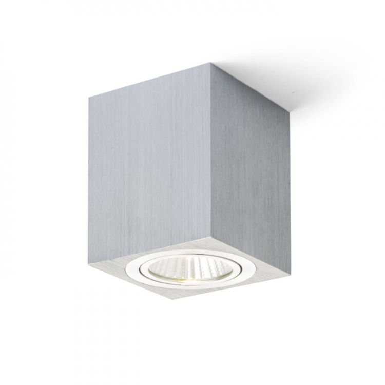 MAYO SQ sufitowa wychylna  aluminium szczotkowane 230V/700mA LED 9W 36°  2700K