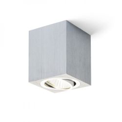 MAYO SQ sufitowa wychylna  aluminium szczotkowane 230V/700mA LED 9W 36°  2700K