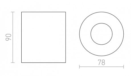 Przejdź do produktu MAYO R sufitowa nieruchoma biała  230V/700mA LED 9W 36°  2700K