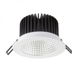 MAYDAY B 14 wpuszczana biała  230V/500mA LED 15W  2700K