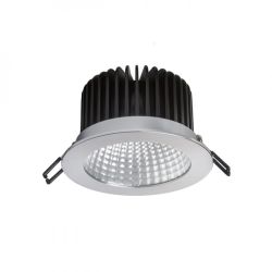 MAYDAY B 14 wpuszczana  aluminium polerowane 230V/500mA LED 15W  2700K