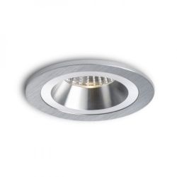 MAYDAY CC wpuszczana  aluminium szczotkowane 230V/700mA LED 9W  2700K