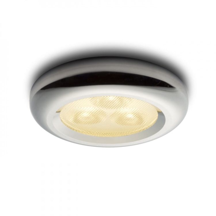 ESTA LED wpuszczana z zasilaczem  chrom 230V/350mA LED 3x1W  3000K