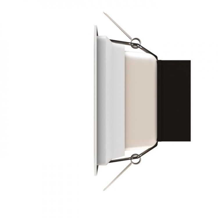 VIC 12 wpuszczana biała  230V LED 10W  3000K