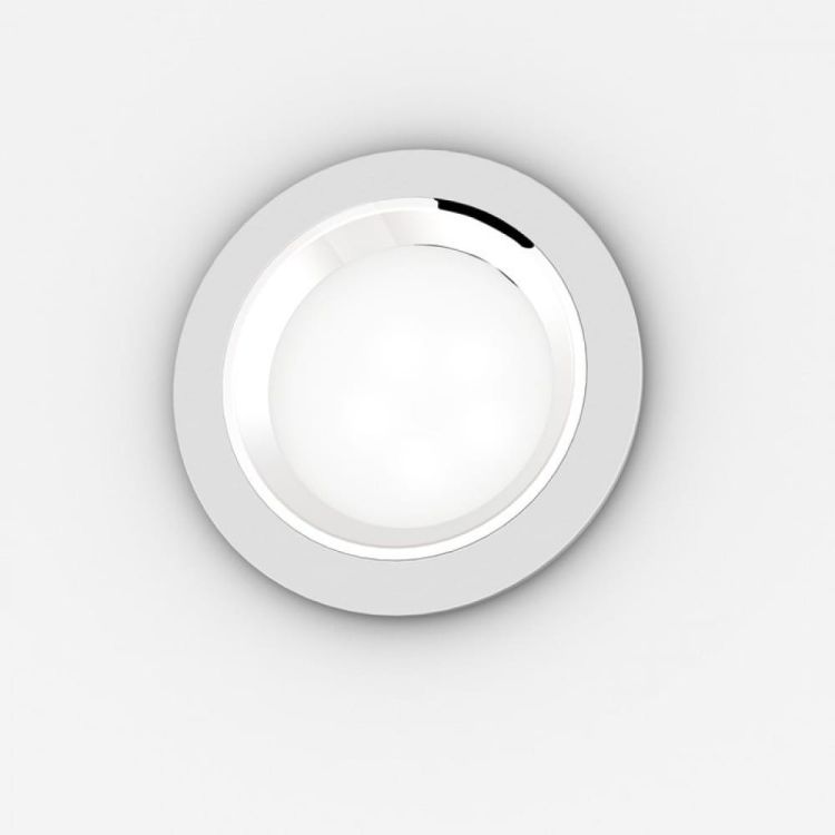 OXA 9 wpuszczana biała chrom 230V/350mA LED 5x1W  3000K