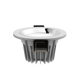 OXA 9 wpuszczana biała chrom 230V/350mA LED 5x1W  3000K