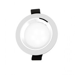 OXA 9 wpuszczana biała chrom 230V/350mA LED 5x1W  3000K