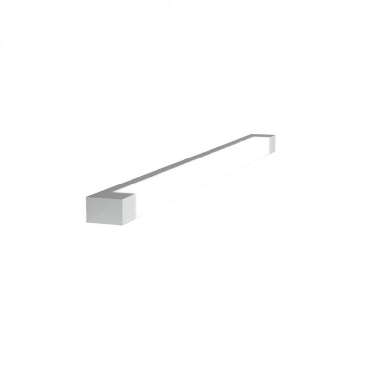 PERISA 90 ścienna  aluminium szczotkowane 230V G5 21W IP44