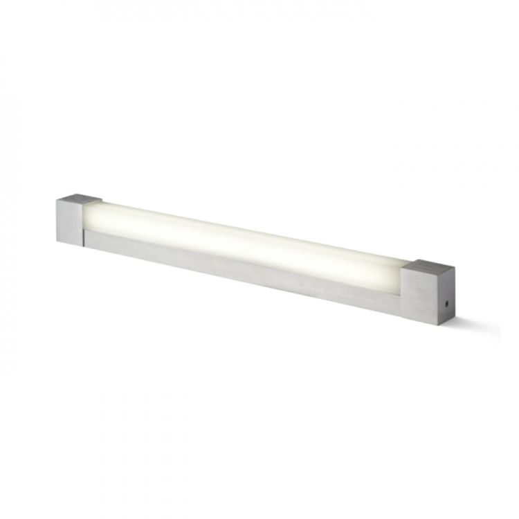PERISA 60 ścienna  aluminium szczotkowane 230V G5 14W IP44